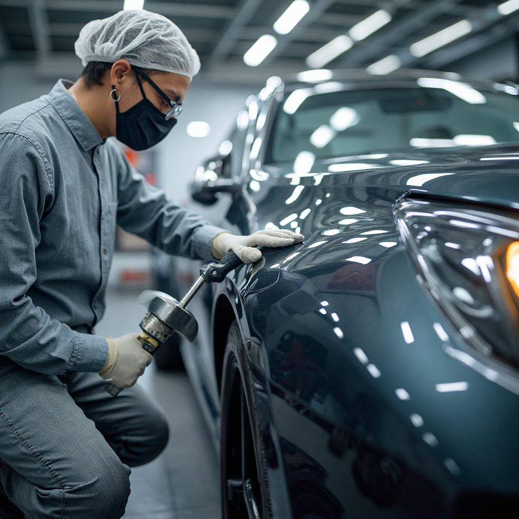 Aplicare tratament ceramic